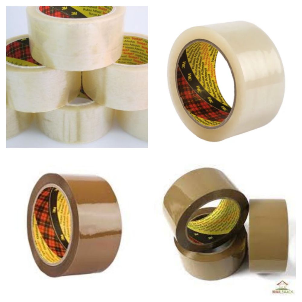 Pallets of 3M Tape - Clear & Brown - Delivery Available!