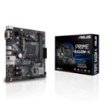 Asus Prime B450M-K AMD AM4 mATX motherboard withwith LED lighting, DDR4 4400MHz, M.2, SATA 6Gbps and