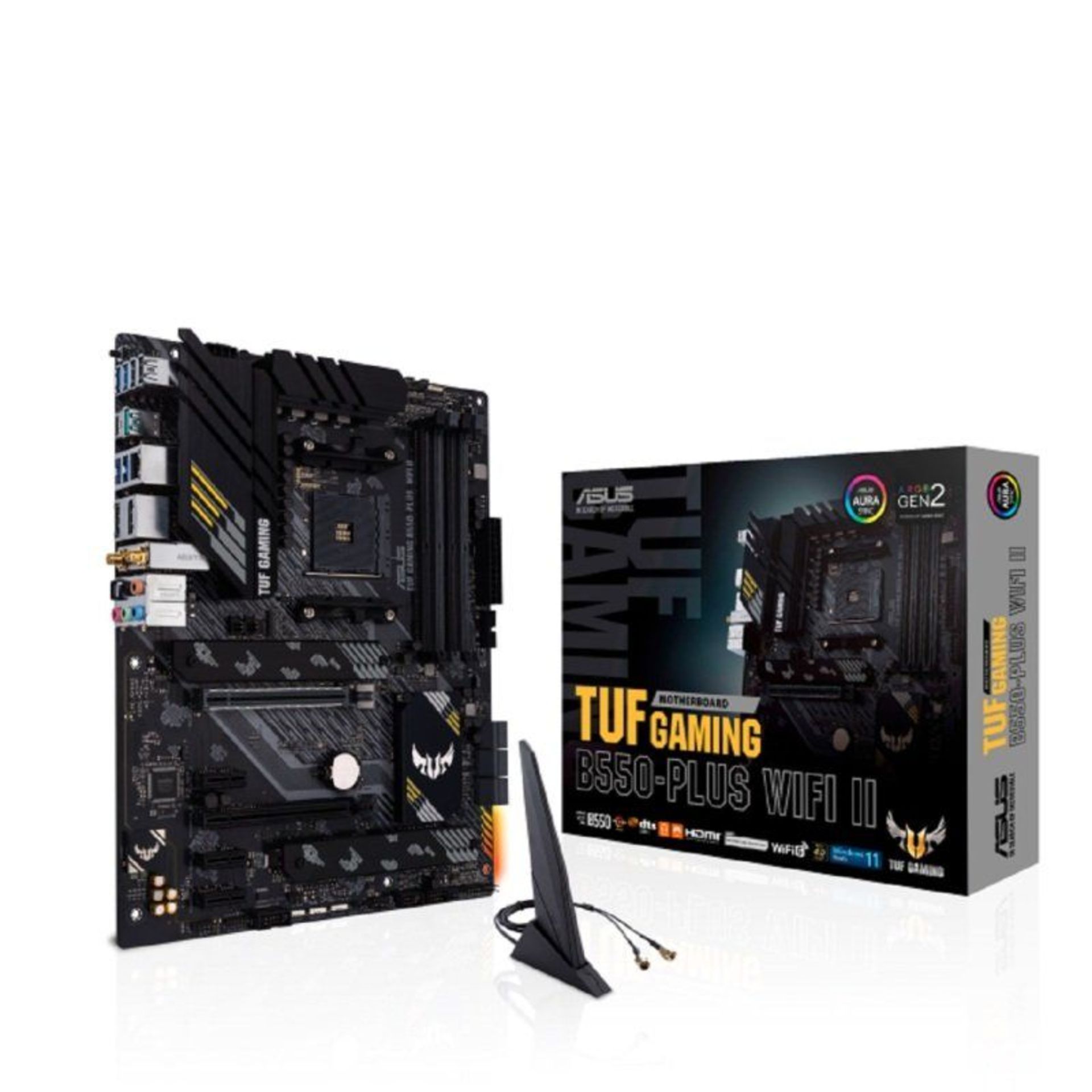 ASUS TUF GAMING B550-PLUS WiFi II ATX Motherboard. - P1. RRP £268.99. When you build with a TUF