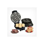 Doughnut, Brownie Waffle Maker - ER7. 3 in 1 Waffle, Brownie and Doughnut makerIndulge in