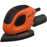 BLACK+DECKER 55 W Detail Mouse Electric Sander , BEW230-GB - ER22. Ideal for many DIY projects