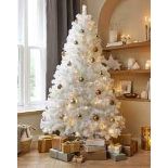 7ft 2.1m Montana Pre-Lit Premium Artificial Christmas Tree - ER22.