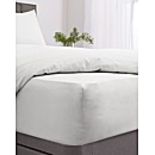 Double Deluxe Care Fitted Sheet Navy . - ER22.