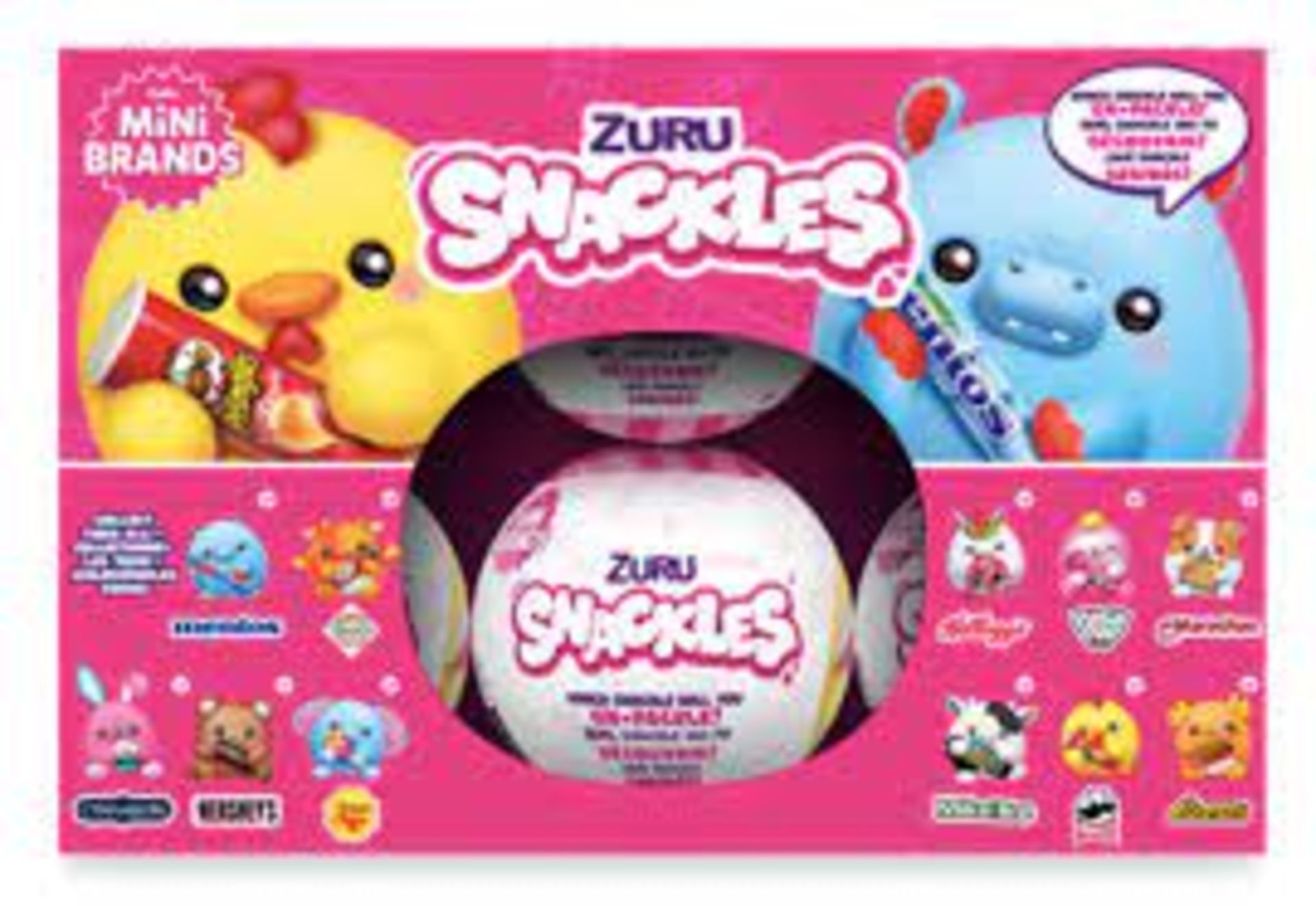 5 Surprise Snackles Surprise Ball. - ER22.
