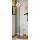Twist Acrylic Floor Lamp. - ER22. Recreate the glamour of a glittering chandelier in this Twist