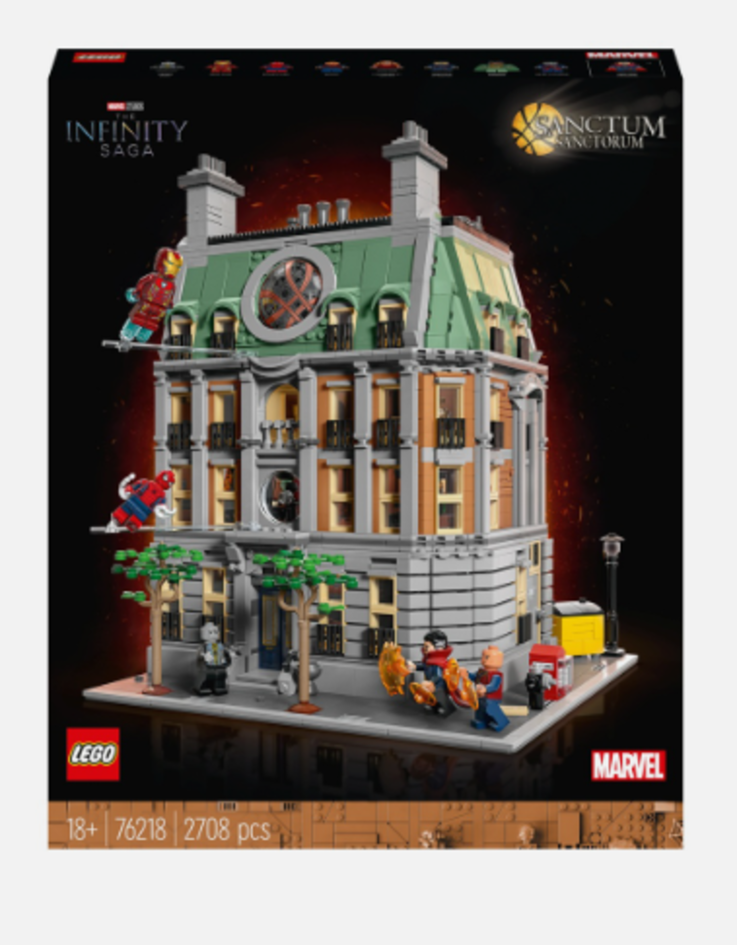 LEGO 76218 Marvel Sanctum Sanctorum. - ER22. RRP £259.99. Celebrate the Marvel Universe with this - Image 2 of 2