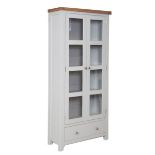 Norfolk French Grey Display Cabinet RRP £719.00 (LOCATION H/S 2.6.1)