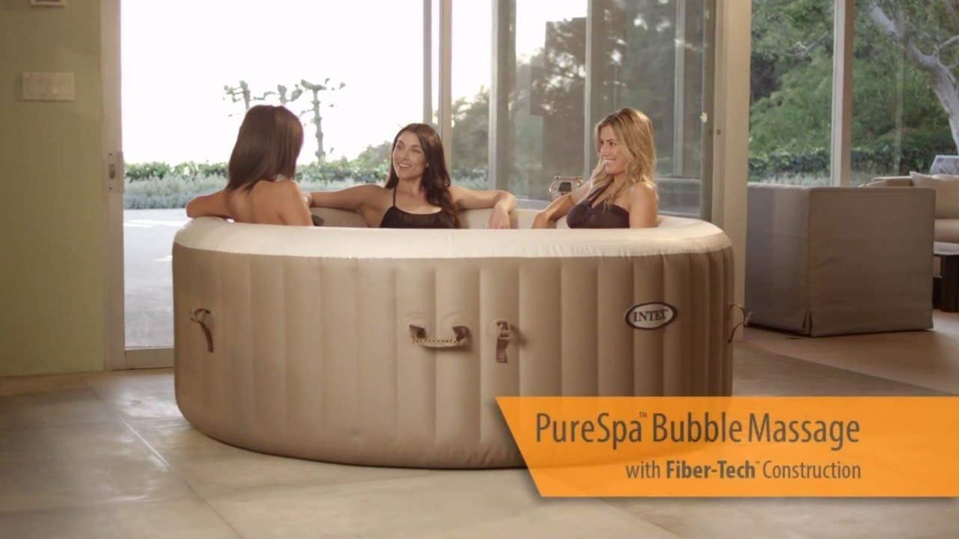 BRAND NEW INTEX PureSpa Bubble 4 Person Round. RRP £499.99 EACH. There's nothing like a soothing, - Image 3 of 7