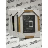 50 X BRAND NEW ASSORTED PICTURE FRAMES IN VARIOUS DESIGNS AND SIZES R3.6