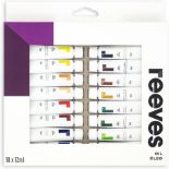 16 X BRAND NEW REEVES SETS OF 18 12ML ASSORTED OIL PAINTS R10-7