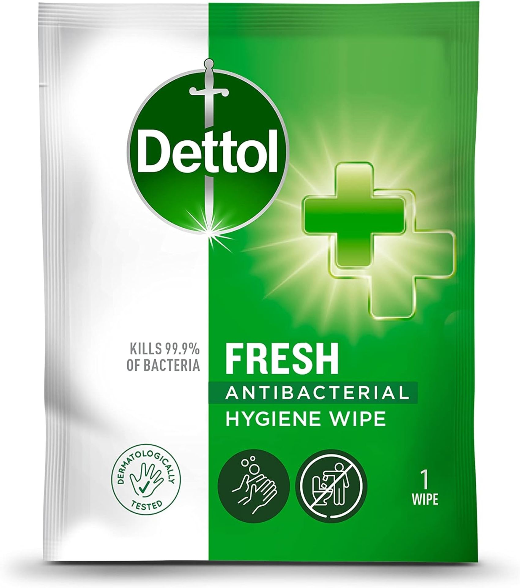 5 X BRAND ENW PACKS OF 600 DETTOL FRESH ANTIBACTERIAL HYGIENE WIPES R9-14 (691)