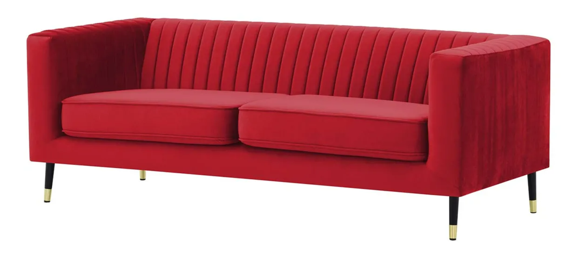 New & Packaged Slender 3 Seater Sofa. RRP £548. People associate sofas with rest and relaxation. - Image 2 of 4