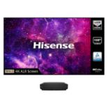 Hisense 100L5FTUK-B12 Laser Projector Screen. - R14. , The 100L5FTUK-B12 offers a 100” screen