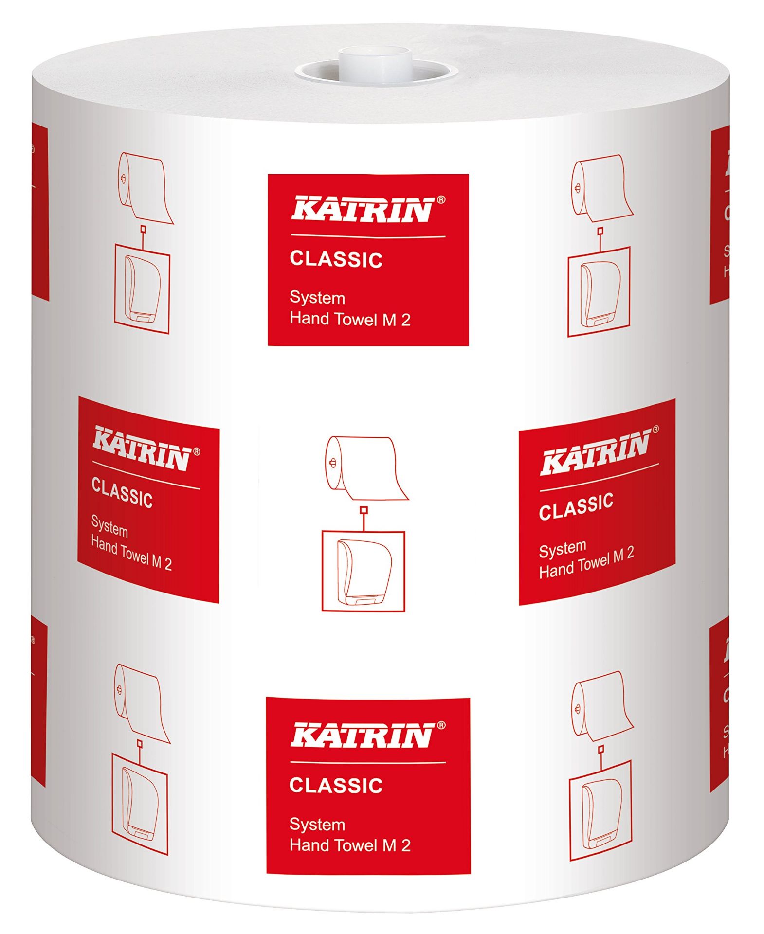 5 X BRAND NEW PACKS OF 6 KATRIN 460102 SYSTEM HAND TOWELS M 2 R9-4