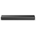 Hisense HS214 2.1Ch All- In-One 108W Soundbar with Built-In Subwoofer, Black, Compact Design, AUX,