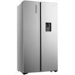 Fridgemaster MS91521FFS American Fridge Freezer - Silver. RRP £970.00. Never struggle to pack all