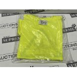 73x BRAND NEW NAGZ FLOURO YELLOW T SHIRTS - SMALL. (S1-8)