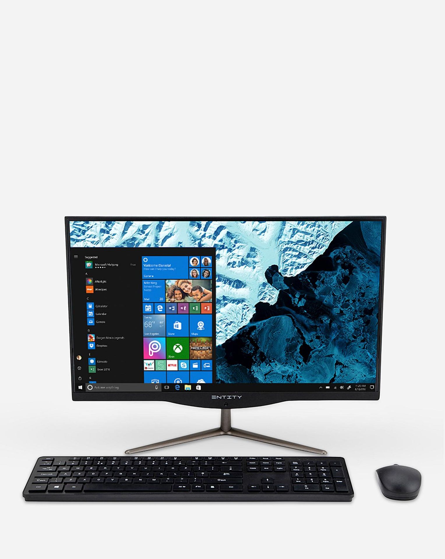 Brand new ENTITY Suite 21.5" All-In-One PC with Keyboard & Mouse, The All-In-One to meet all your