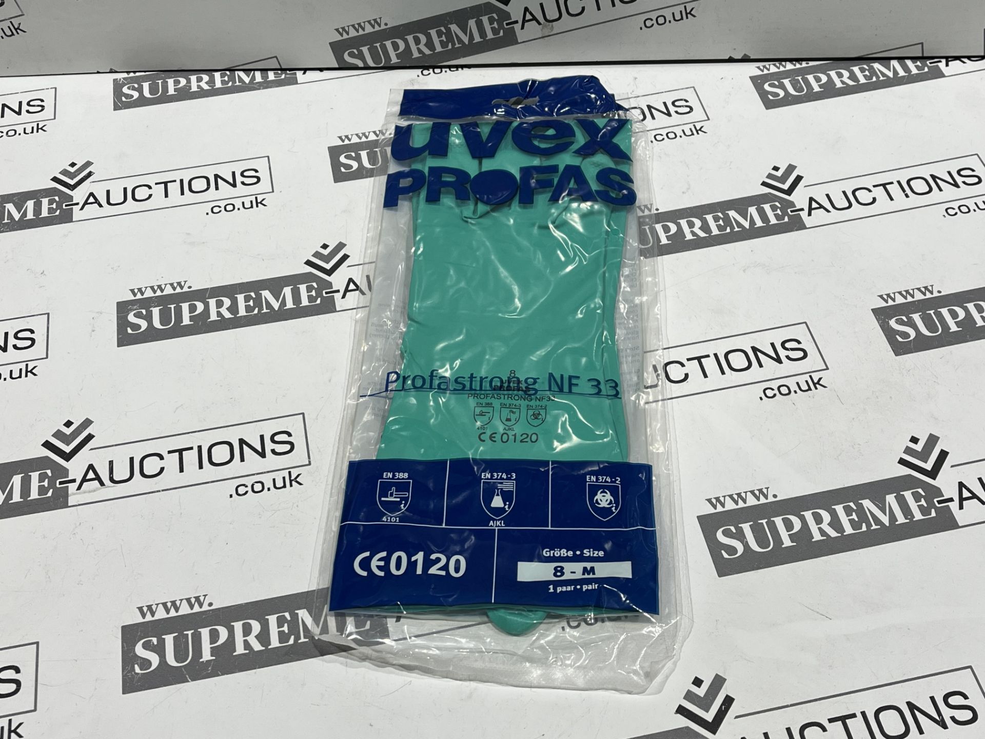 101 X BRAND NEW PAIRS OF UVEX PROFAS PROFESSIONAL WORK GLOVES R9-8