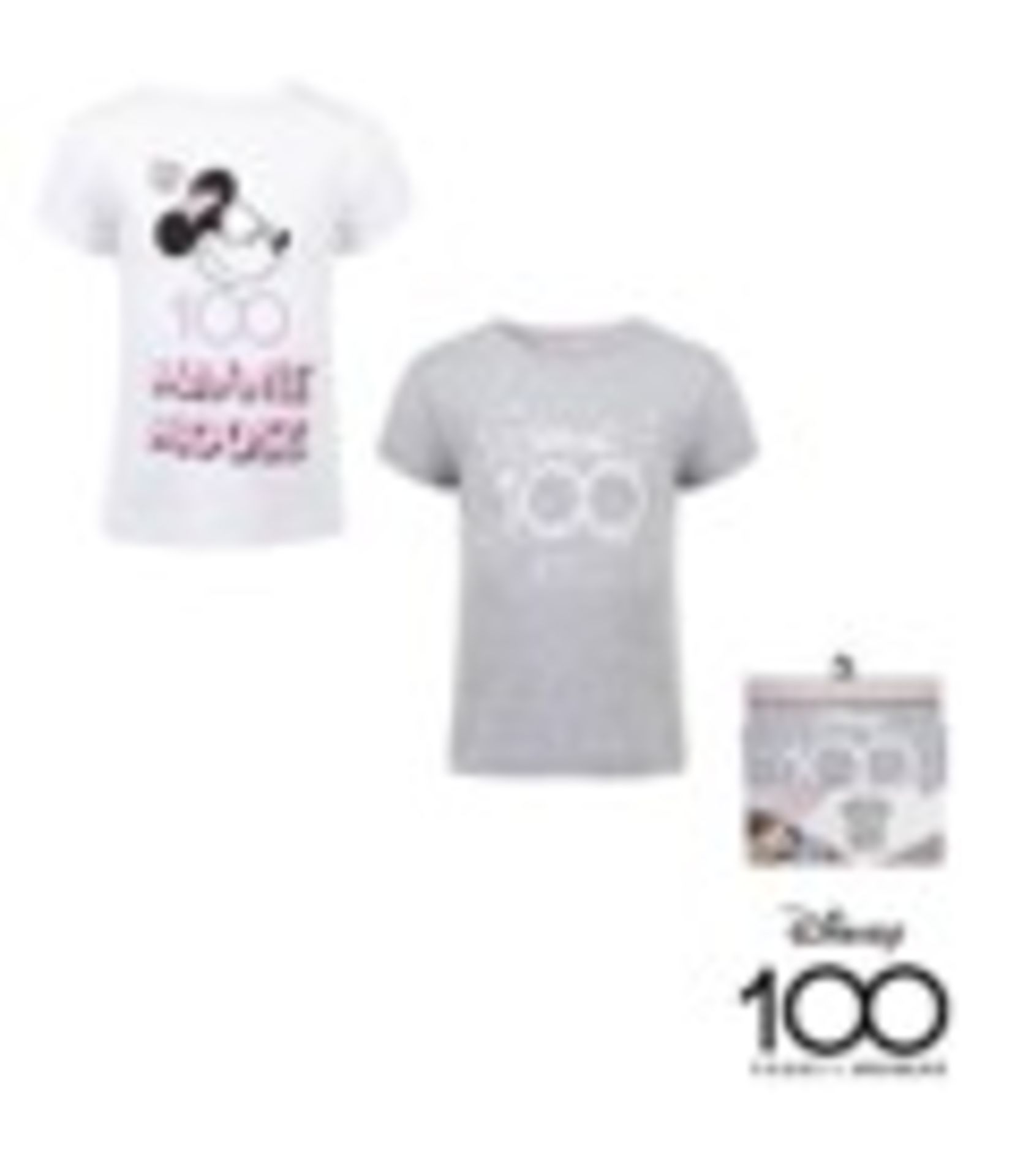 TRADE LOT X 192 NEW AND PACKAGED Disney Minnie Mouse - T-shirt. Ratio Packaged and Assorted Sizes