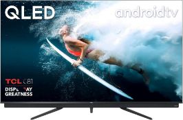 BRAND NEW TCL 55C815K 55 INCH SMART TV QLED, 4K WITH ANDROID TV PW