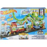 BRAND NEW HOT WHEELS CITY ULTIMATE OCTO CAR WASH PLAYSET RRP £129 R9.11/12, 15.9