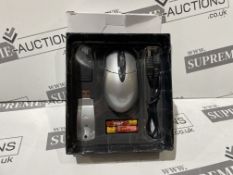 40 X BRAND NEW WIRED MOUSE WITH DONGLE AND BATTERIES R16.5