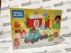 10 X BRAND NEW MEGA BLOKS 54 PIECE GREEN TOWN SETS R10.9/17.8