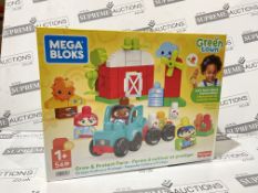 10 X BRAND NEW MEGA BLOKS 54 PIECE GREEN TOWN SETS R10.9/17.8