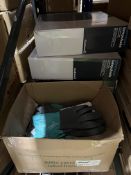 MIXED LOT INCLUDING LIGHTING AND WORK GLOVES R9-3