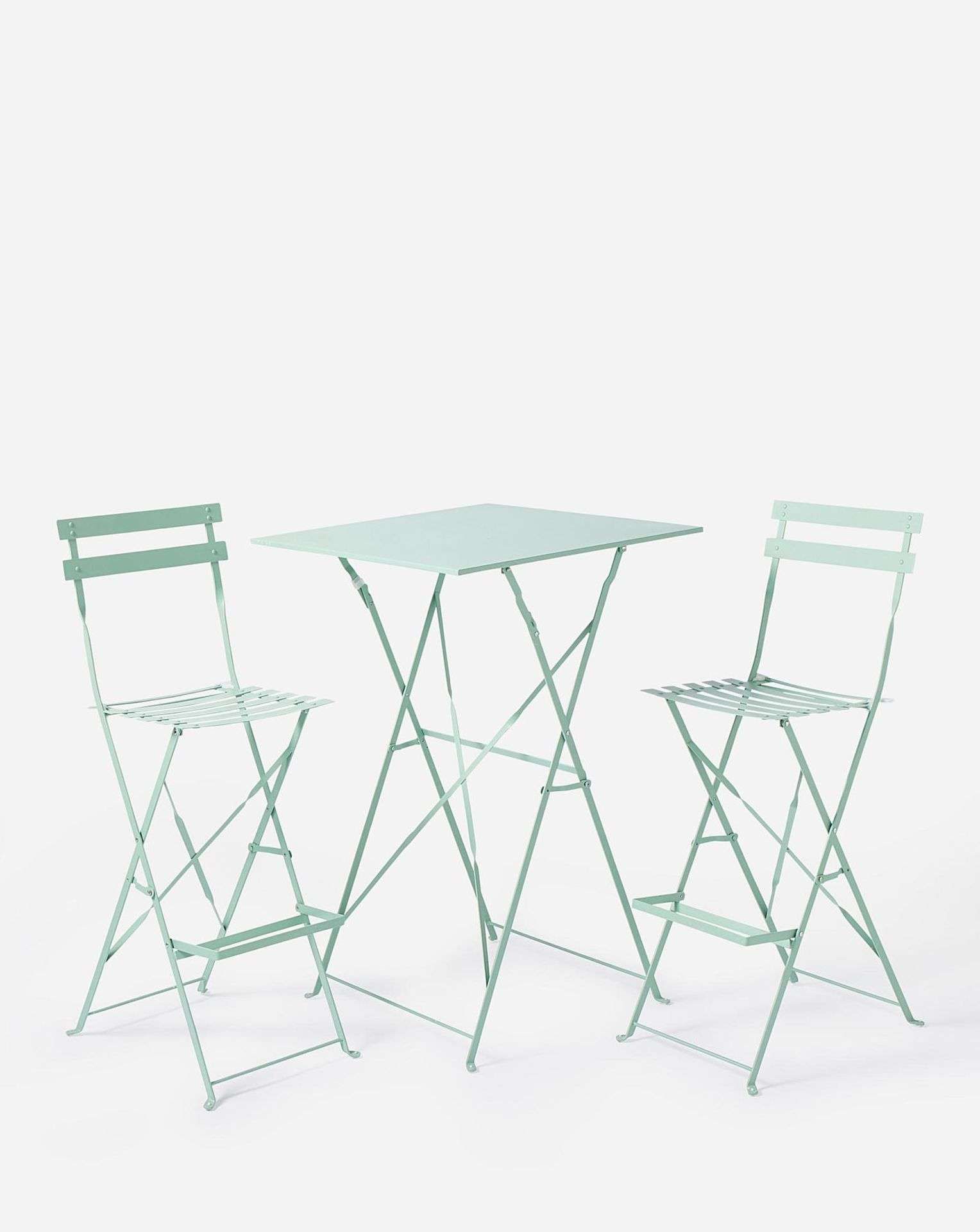 TRADE PALLET TO CONTAIN 6x BRAND NEW Palma Bistro Bar Set GREEN. RRP £159 EACH - Bild 2 aus 3