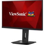 VIEWSONIC VG2755 27 Inch IPS Full HD Ergonomic Monitor. RRP £175. (PCKBW). IDEAL FOR WORK & STUDY AT