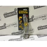 18 X BRAND NEW STANLEY FATMAX HEAVY DUTY RETRACTABLE BLADES WITH 10 REPLACEMEWNT BLADES R16-9