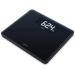 Trade lot 8 x Beurer GS410 Signature Line Glass Bathroom Scale - Black | XXL standing area | Made