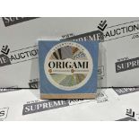 24 X BRAND NEW ORIGAMI PAPER SETS 120 SHEETS ASSORTED OF TRADITIONAL ORIGAMI FOLDING PAPER RRP £25