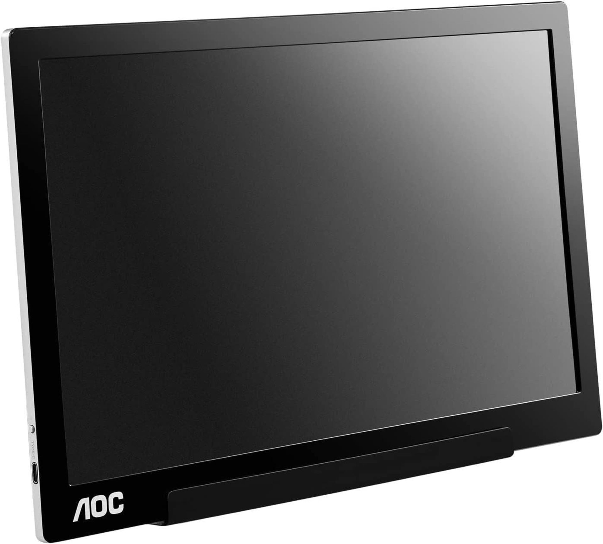 AOC i1601Fwux - 16 inch FHD USB-C Powered Portable Monitor. RRP £169.99. (PCKBW). Smart Cover, - Bild 2 aus 5