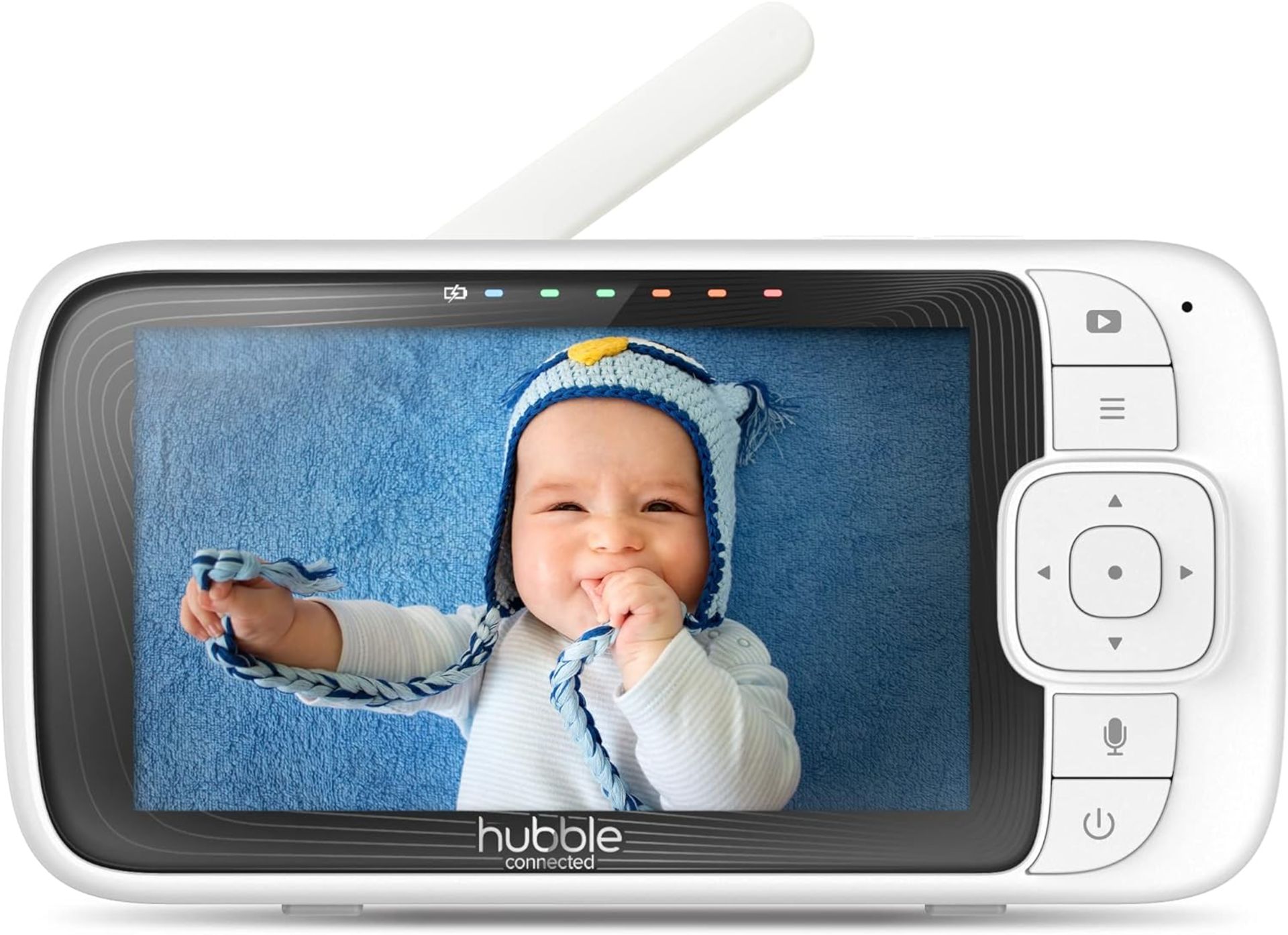 HUBBLE Nursery Pal Link Premium Baby Monitor. RRP £149. HubbleClub App Connected, with Room