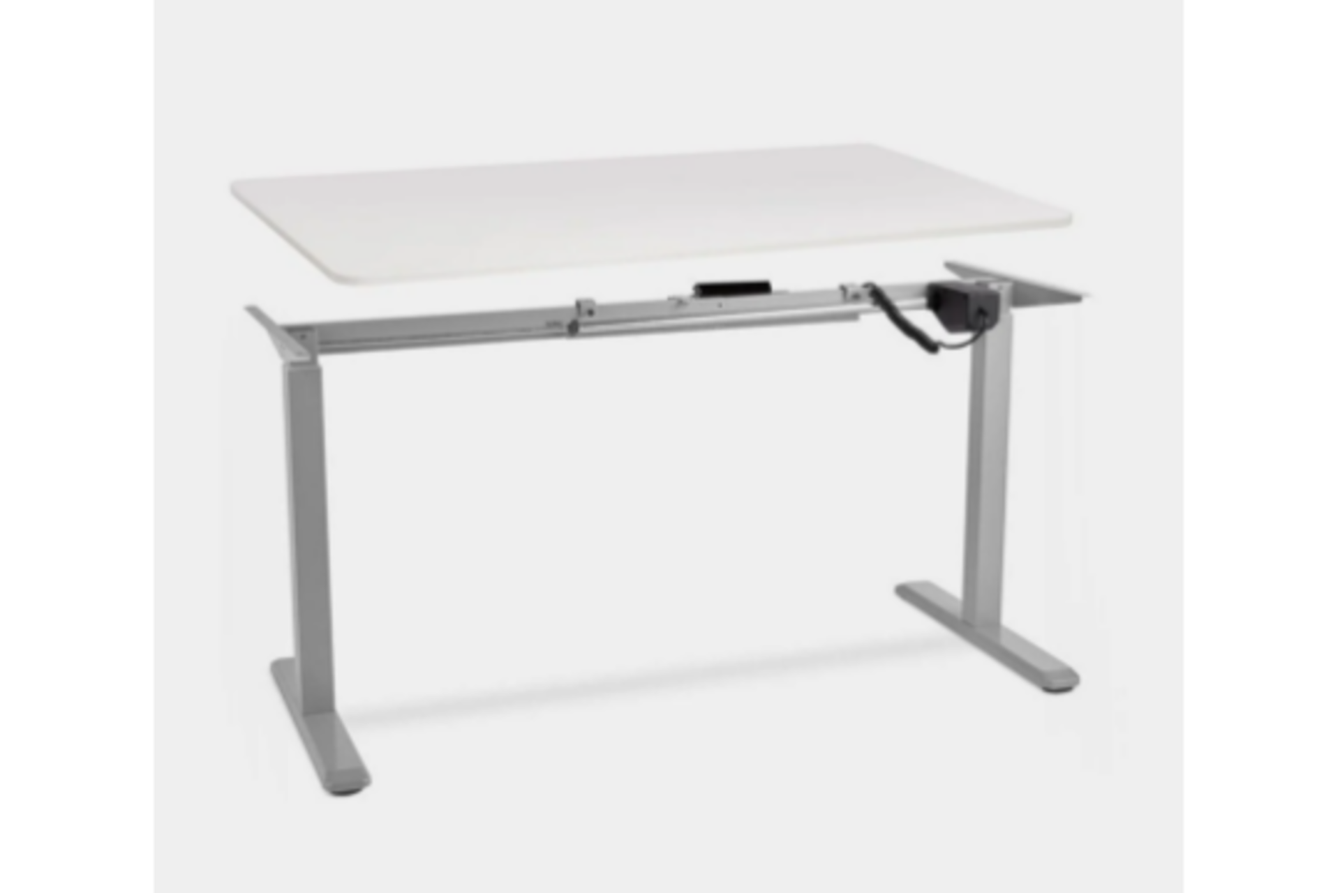 2 x Deluxe White Table Tops. - ER43. (27/11) The desktop provides long-lasting durability thanks