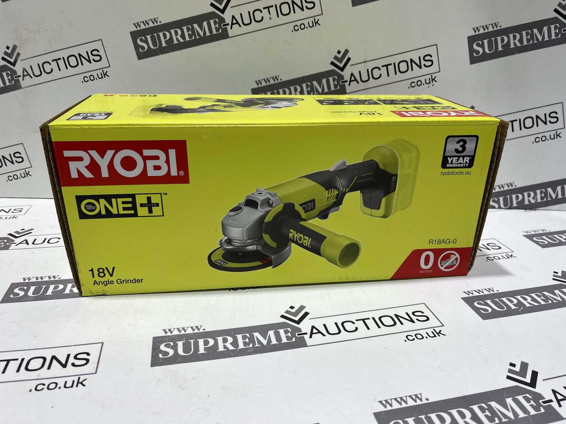 BRAND NEW RYOBI 18V ANGLE GRINDER P4