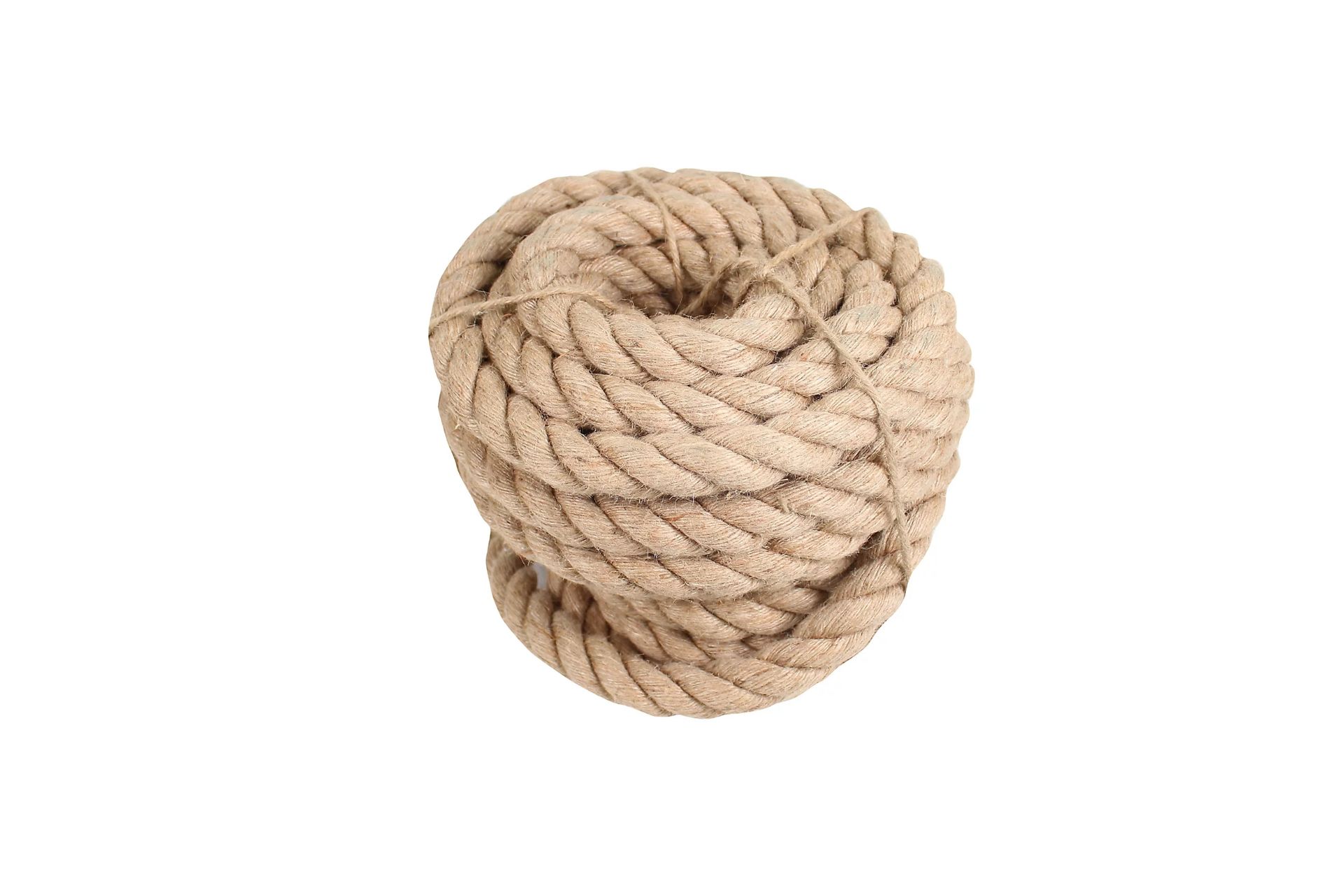 2 X BRAND NEW 35M X 24MM TWISTED JUTE ROPE R5-6