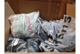 TRADE LOT 100 x BAGGED/BOXED ITEMS FROM A MAJOR ONLINE RETAILER TO INCLUDE MAINLY CLOTHING &