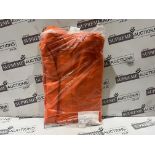 19 X BRAND NEW RIG ORANGE CEASAR SHIRTS SIZE REGULAR R10-5