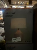 3 X BRAND NEW ANAKE TABLE LAMPS R11-2
