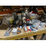 50 PIECE MIXED LOT INCLUDING TOOLS, LEVELLING KITS ETC R9-7