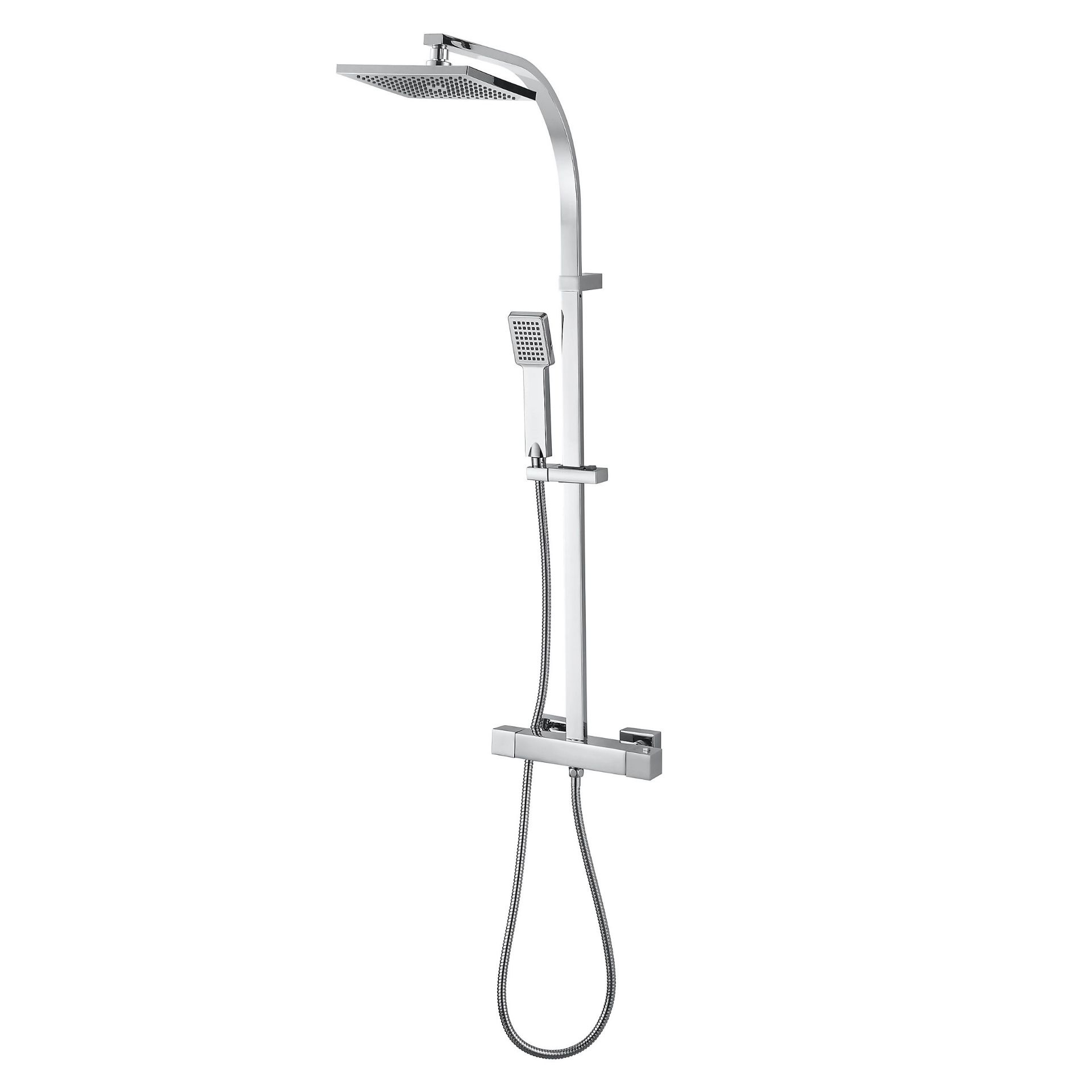 GOODHOME KEVER CHROME EFFECT SHOWER RRP £149 R13A-5