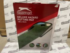 3 X BRAND NEW SLAZENGER HAZARD PUTT MATS S1RA