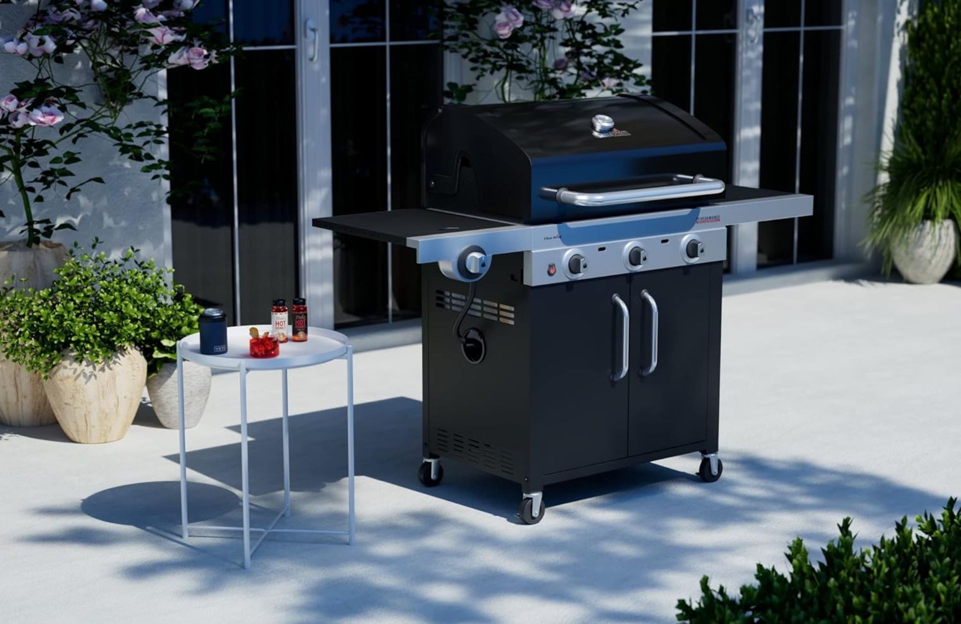 BRAND NEW CHAR BROIL PERFORMANCE 340B 3 BURNER GAS BBQ RRP £400 APW - Image 6 of 6