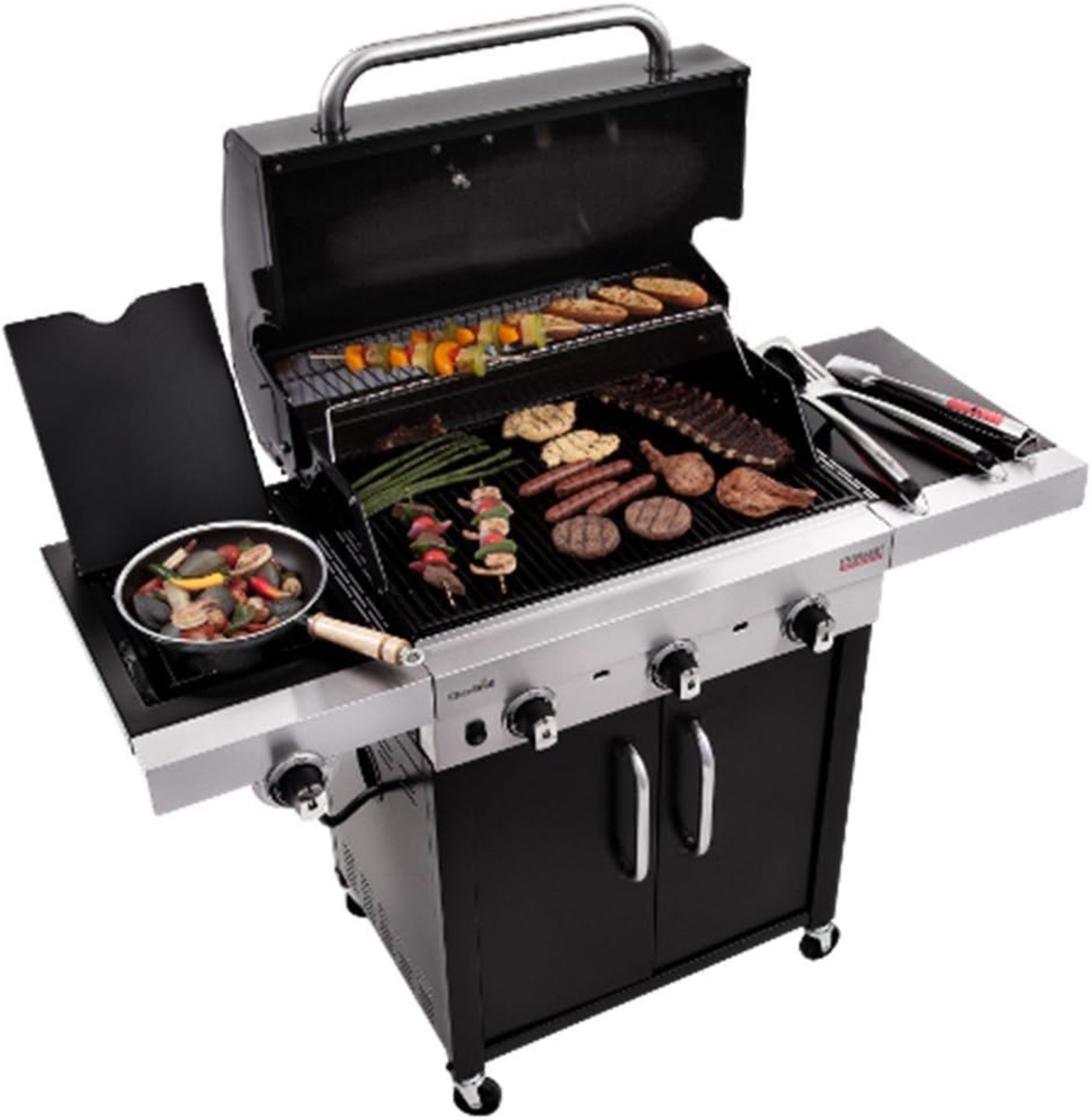 BRAND NEW CHAR BROIL PERFORMANCE 340B 3 BURNER GAS BBQ RRP £400 APW - Image 2 of 6