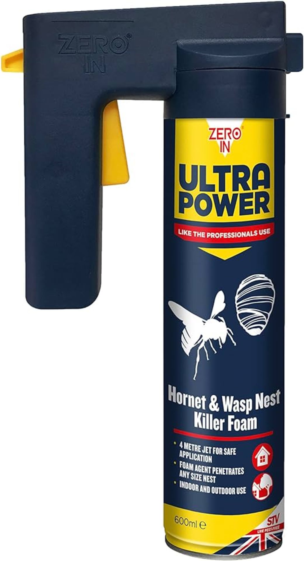 50 X ZERO IN ULTRA POWER HORNET AND WASP KILLER FOAM R9-10