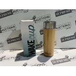 20 X BRAND NEW WAKECUP 280ML BAMBOO REUSABLE COFFEE CUPS R10-6